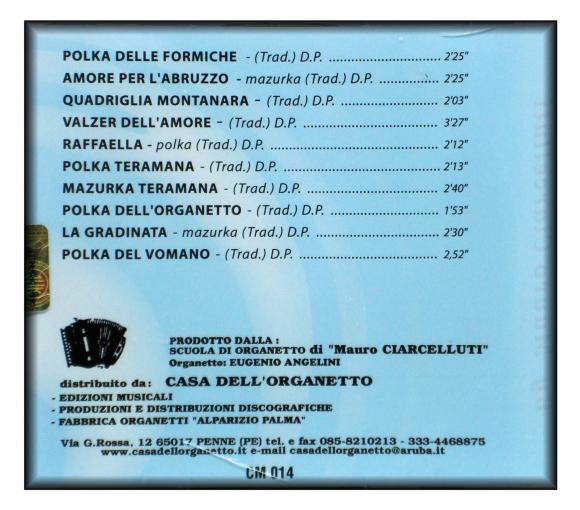 Organetto Abruzzese - Volume 1